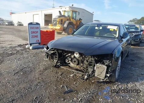 2015 Audi A8 L 3.0T from USA, damaged, VIN WAU3GAFDXFN028423